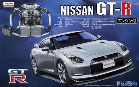 1/24 ID131 NISSAN GT－RR35 エンジン付き 