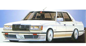 1/24 ID270 トヨタ クラウン2.8 4ドアHT ロイヤルサルーン'79 (MS110)