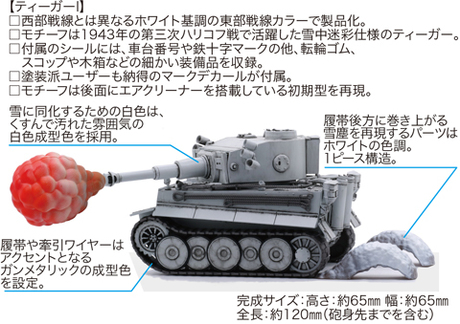 TM10EX-2 ちび丸 ティーガーI 東部戦線 特別仕様(エフェクトパーツ付き) 