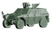 1/72 ML18 陸上自衛隊 軽装甲機動車(中隊長車/機関銃搭載車)