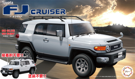 1/24 車NEXT9 トヨタ FJクルーザー (ホワイト)