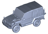 1/72 ML12 陸上自衛隊 1/2tトラック(部隊用)