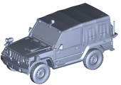 1/72 ML13 陸上自衛隊 1/2tトラック(警務隊)