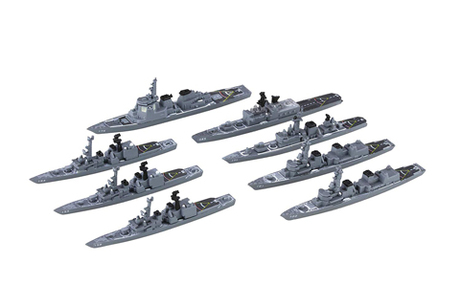 1/3000 軍艦34 海上自衛隊第１護衛隊群(1998年) 