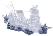 1/200 装備品5 戦艦大和 中央構造外郭