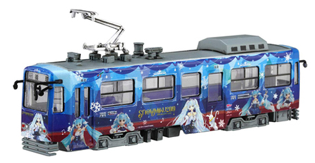 1/150 雪ミク電車2019バージョン(標準色用3300形付き)2両セット 
