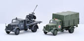 1/72 ML21 ドイツ軍 3tトラック(迷彩塗装/救護車/対空機銃搭載 )