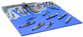 1/3000 軍港3EX-1 呉軍港 (この世界の(さらにいくつもの)片隅に)戦艦大和パッケージ