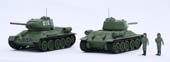1/76 SWA34 ソビエト中戦車 T-34/85 (2両セット)
