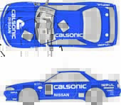 1/12 AXES3 スカイラインGT-R Gr.A カルソニック’92(BNR32)