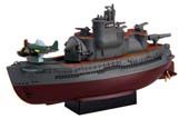 ちび丸17EX-1 ちび丸艦隊 伊400型潜水艦 2隻セット特別仕様(エッチングパーツ&木甲板シール付き)