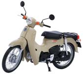 1/12 NX1EX-7 ホンダ スーパーカブ110・ストリート(ハーベストベージュ)