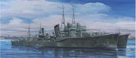 1/700 特78 日本海軍駆逐艦 白露型「村雨」「夕立」2隻セット 