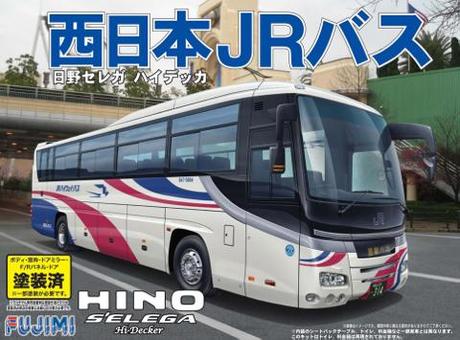 1/32 BUS15 日野セレガHD JR西日本バス仕様塗装済 
