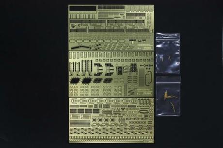 1/350 GUP20 翔鶴専用エッチングパーツA/B/C/真鍮砲身セット 