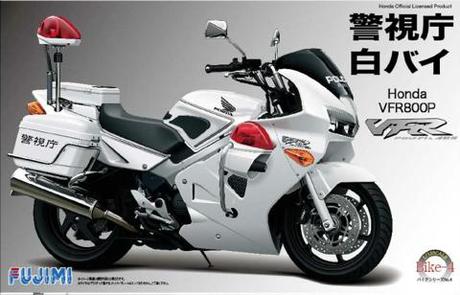 1/12 BIKE4 Honda VFE800P 警視庁 白バイ仕様 