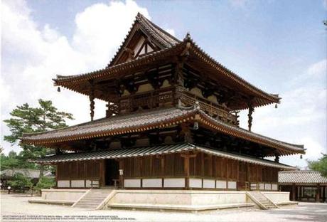 建3 1/150 法隆寺 金堂 