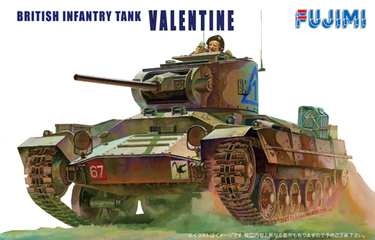1/76 WA7 バレンタイン｜FUJIMI－フジミ模型オンライン販売｜1