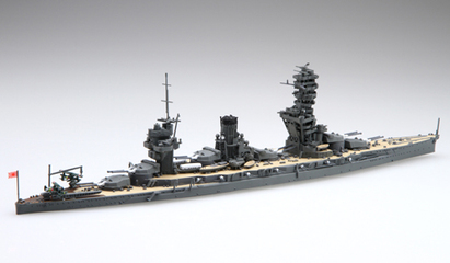 フジミ 1/700  日本海軍戦艦 扶桑 完成品