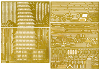【Fujimi】1/350 Gup40 空母艦 加賀専用エッチングパーツSP2