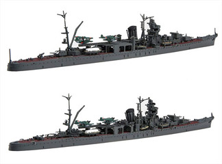 1/700 日本海軍巡洋艦　阿賀野　塗装済完成品