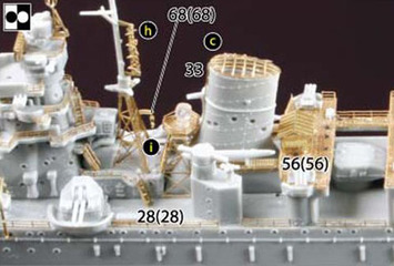 1/700 特SPOT65 日本海軍軽巡洋艦 阿賀野/能代 (選択式キット