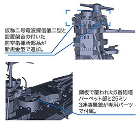 新発売 1/700 特97EX-1 日本海軍戦艦 日向 （昭和17年/5｜1/700 特 船・ボート