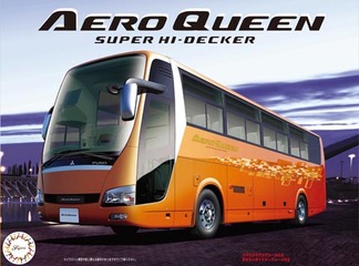 1/32 BUS4 三菱ふそう エアロクイーン スーパーハイデッカー｜1/32