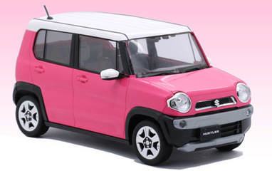1/24 車NEXT5EX-1 スズキ ハスラー(キャンディピンクメタリック