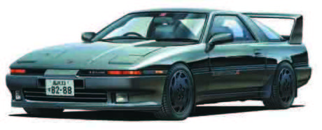 1/24 ID273 スープラ3.0GT ターボＡ(大型リアウイング付き) 