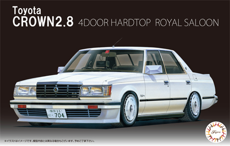 1/24 ID270 トヨタ クラウン2.8 4ドアHT ロイヤルサルーン'79 (MS110) 