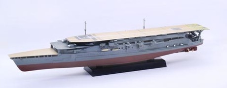 1/700 特86EX-1 日本海軍航空母艦 加賀 三段式飛行甲板時 特別仕様(艦底・飾り台付き) 