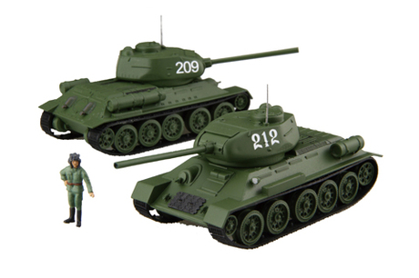 1/76 SWA34 ソビエト中戦車 T-34/85 （2両セット） 