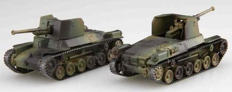 1/76 SWA33EX-1 日本陸軍 一式砲戦車 ホニ（2両セット）特別仕様 (日本陸軍歩兵付き） 