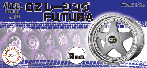 1/24 W10 OZレーシング FUTURA 18インチ｜ホイールシリーズの