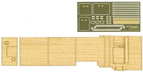 1/700 特48EX-102 日本海軍航空母艦 加賀用 木甲板シール(w/艦名