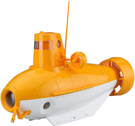 自由研究61EX-3 のりもの編 潜水艦(オレンジ×ホワイト) 