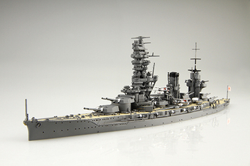 フジミ 1/700  日本海軍戦艦 扶桑 完成品