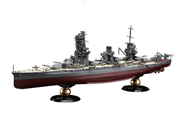 フジミ 1/700  日本海軍戦艦 扶桑 完成品