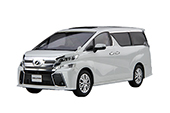 1/24 車NX1EX-2 ヴェルファイア ZA G EDITION 未着色(ノンカラー)バージョン