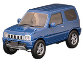 1/24 車NX15 スズキジムニーJB23(ランドベンチャー/ノクターンブルーパール)