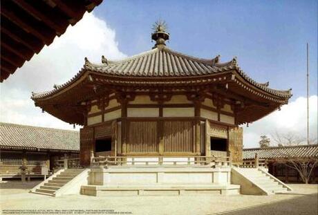 建1 1/150 法隆寺 夢殿 