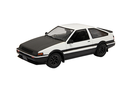 1/24 ISD19 トレノAE86 カーボンボンネット藤原拓海 