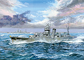 1/700 FH49 日本海軍軽巡洋艦 能代 フルハルモデル