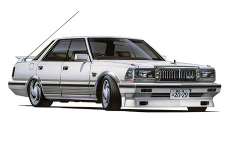 1/24 HC8 NISSAN CEDRIC 4ドアハードトップ (Y30) 