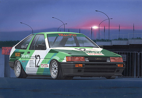 1/24 ID320 トランピオ AE86 レビン 