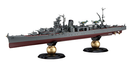 1/700 FH37EX-1 日本海軍軽巡洋艦 矢矧 （昭和20年/昭和19年） フルハルモデル（エッチングパーツ付き） 