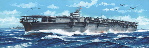 1/350 艦船17 日本海軍航空母艦 瑞鶴(昭和16年/開戦時)｜1/350