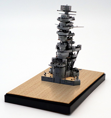 1/350 艦船6EX-2 日本海軍戦艦 扶桑 艦橋(木甲板シール付き) 