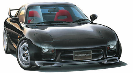 1/24 ID331 FD3S RX-7 マツダスピードA-spec (GT・Wウィング付き) 